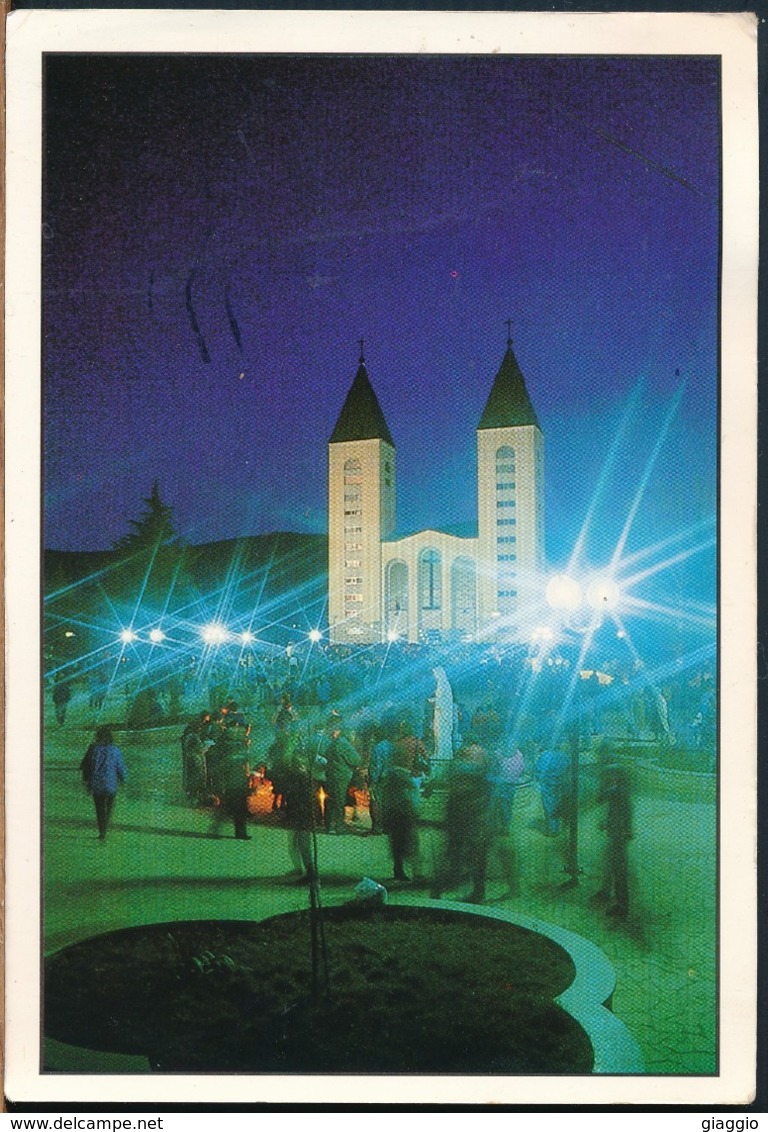 °°° GF647 - BOSNIA HERZEGOVINA - MEDJUGORJE - 1988 With Stamps °°° - Bosnia Erzegovina