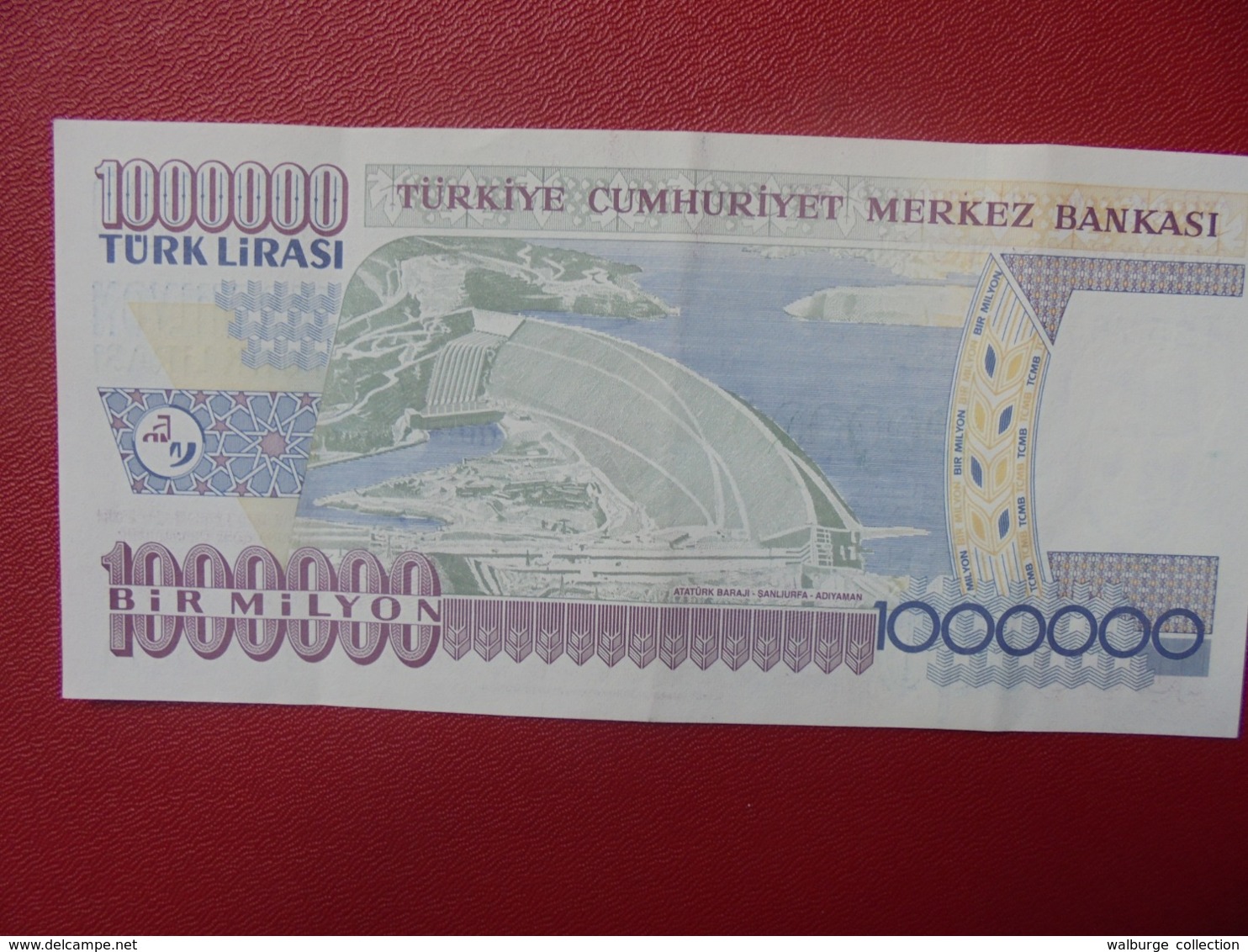 TURQUIE 1 MILLION LIRA 2002 PEU CIRCULER (B.5) - Turquie