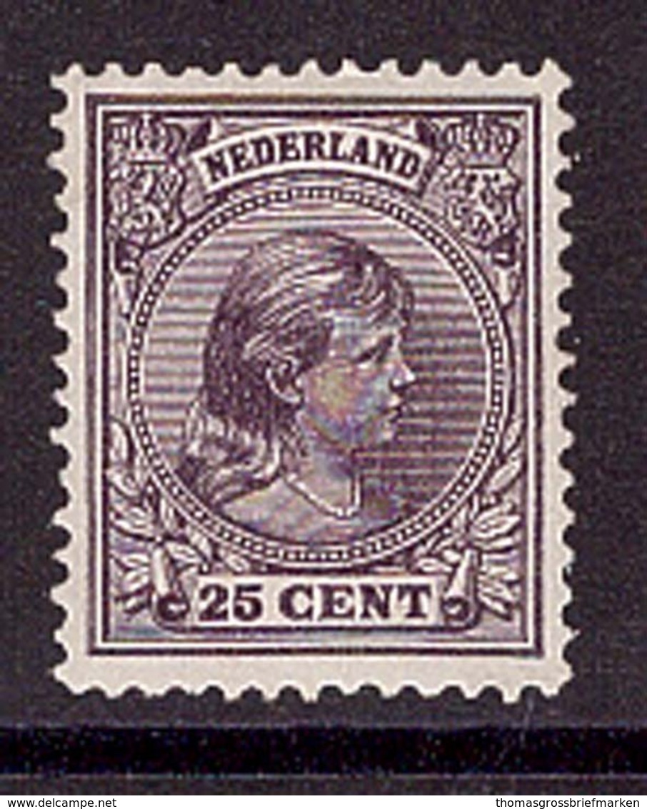 Niederlande 42 Ungebraucht Königin Wilhelmina 25 C Geprüft (21917) - Unused Stamps