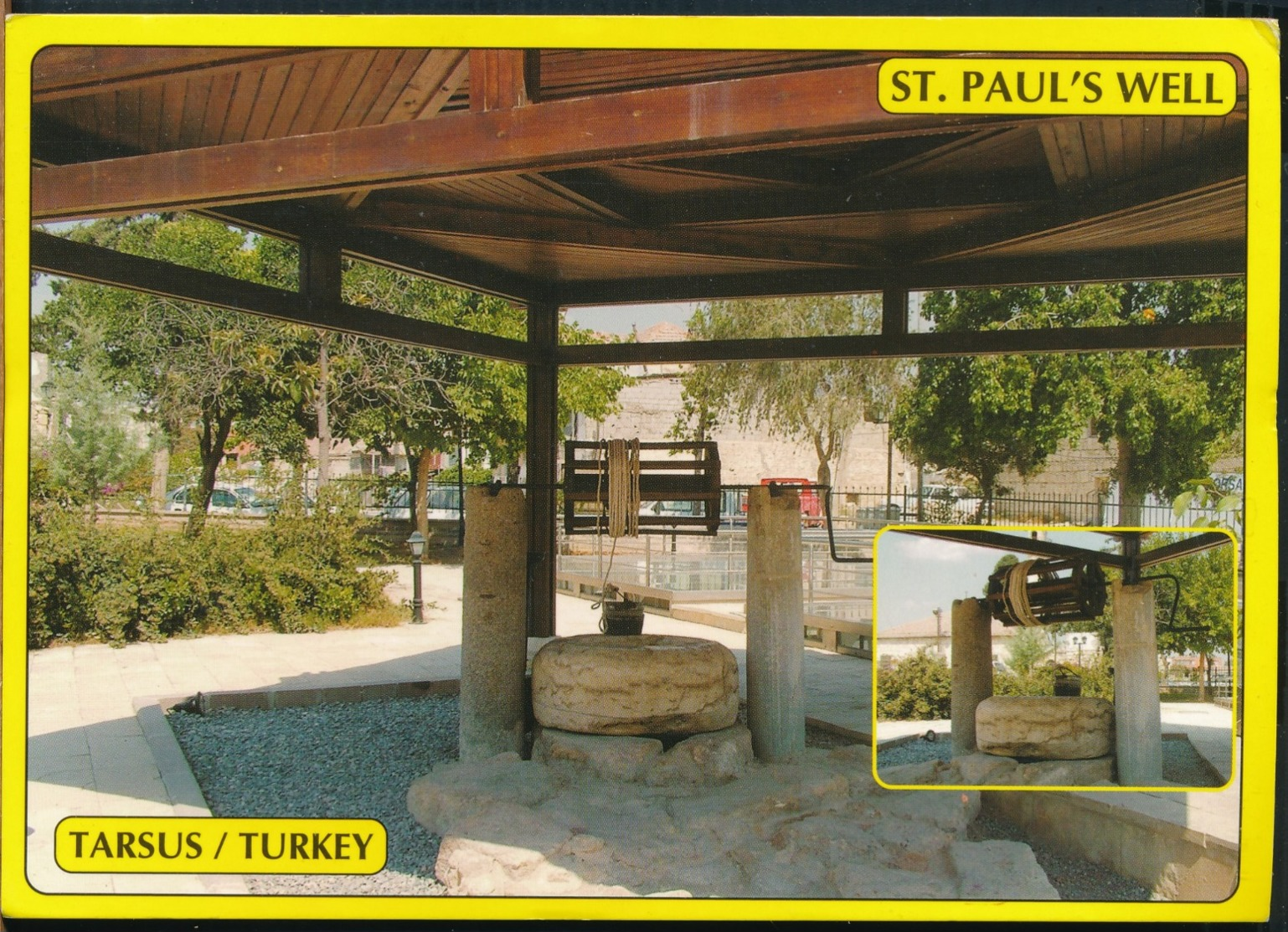 °°° GF649 - TURKEY - TARSUS - ST. PAUL'S WELL - 2012 With Stamps °°° - Turchia