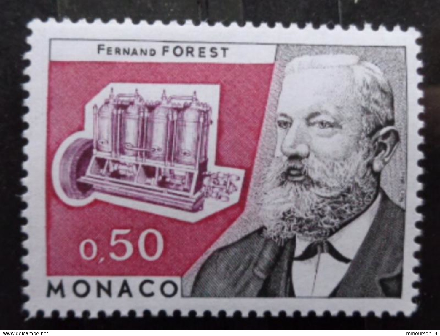 MONACO 1974 Y&T N° 962 ** - HOMMAGE A FERNAND FOREST - Nuevos