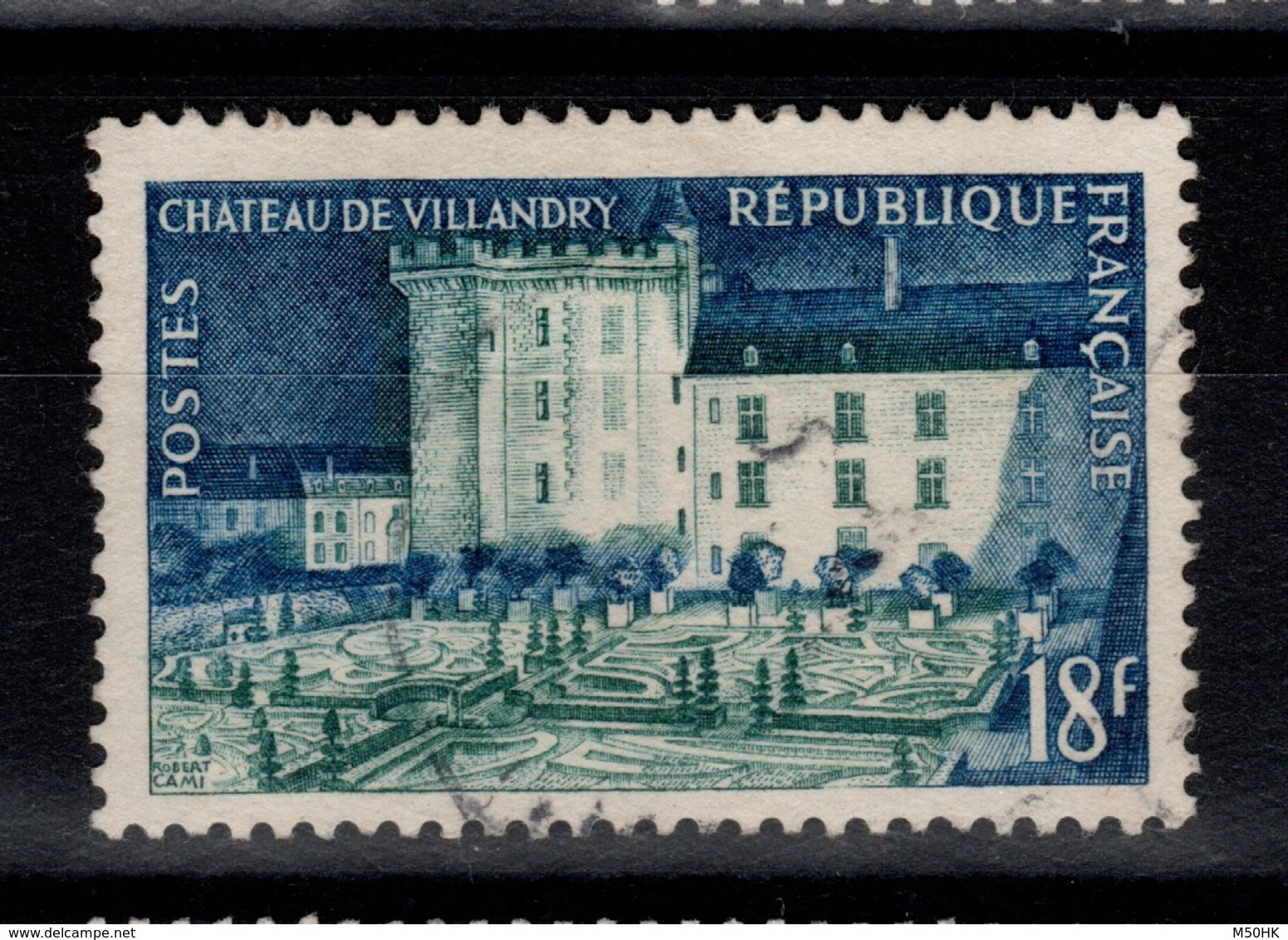 YV 995 Oblitere Villandry Cote 5 Euros - Oblitérés