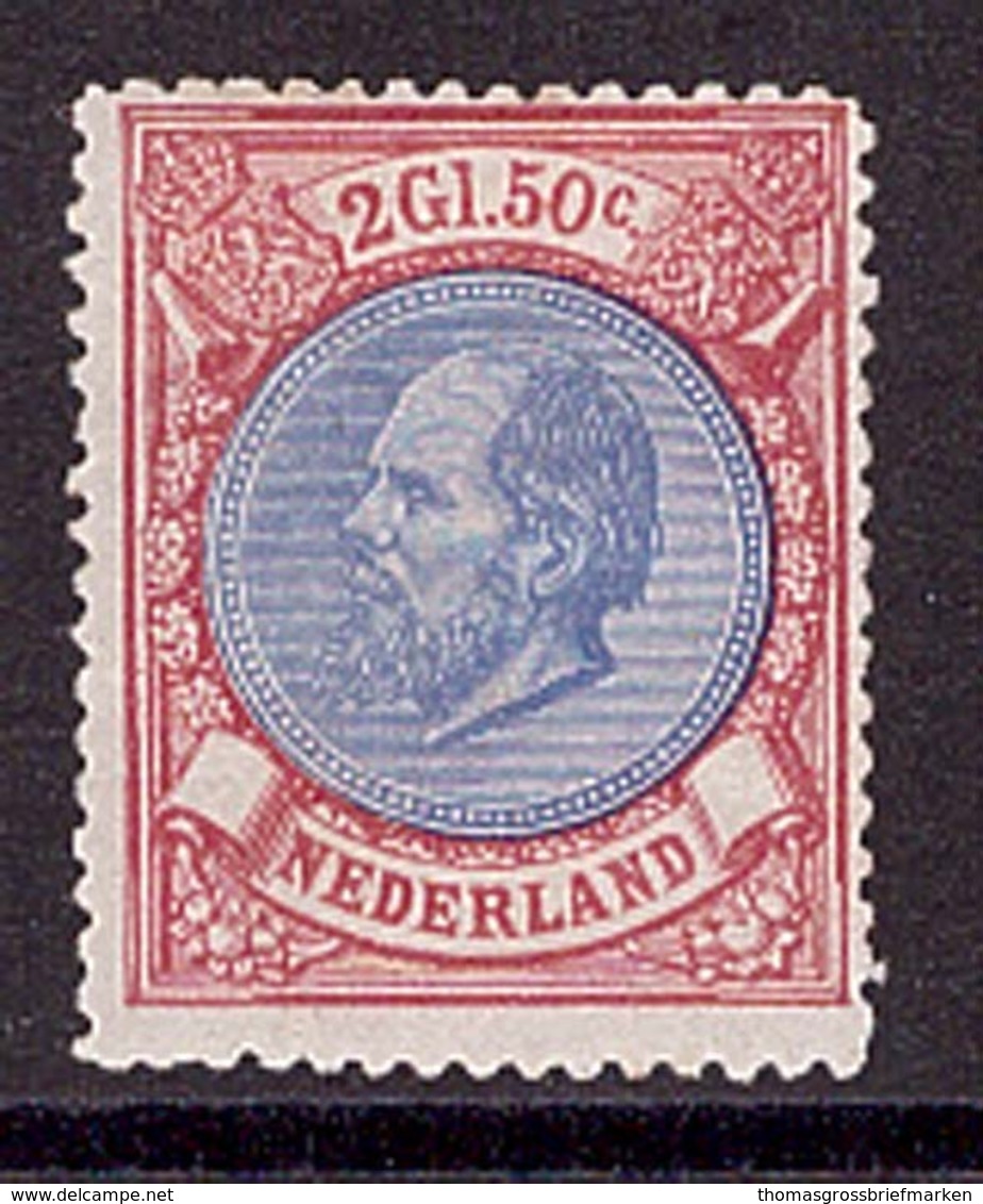 Niederlande 29 Ungebraucht König Willem 2,50 G (21915) - Ongebruikt