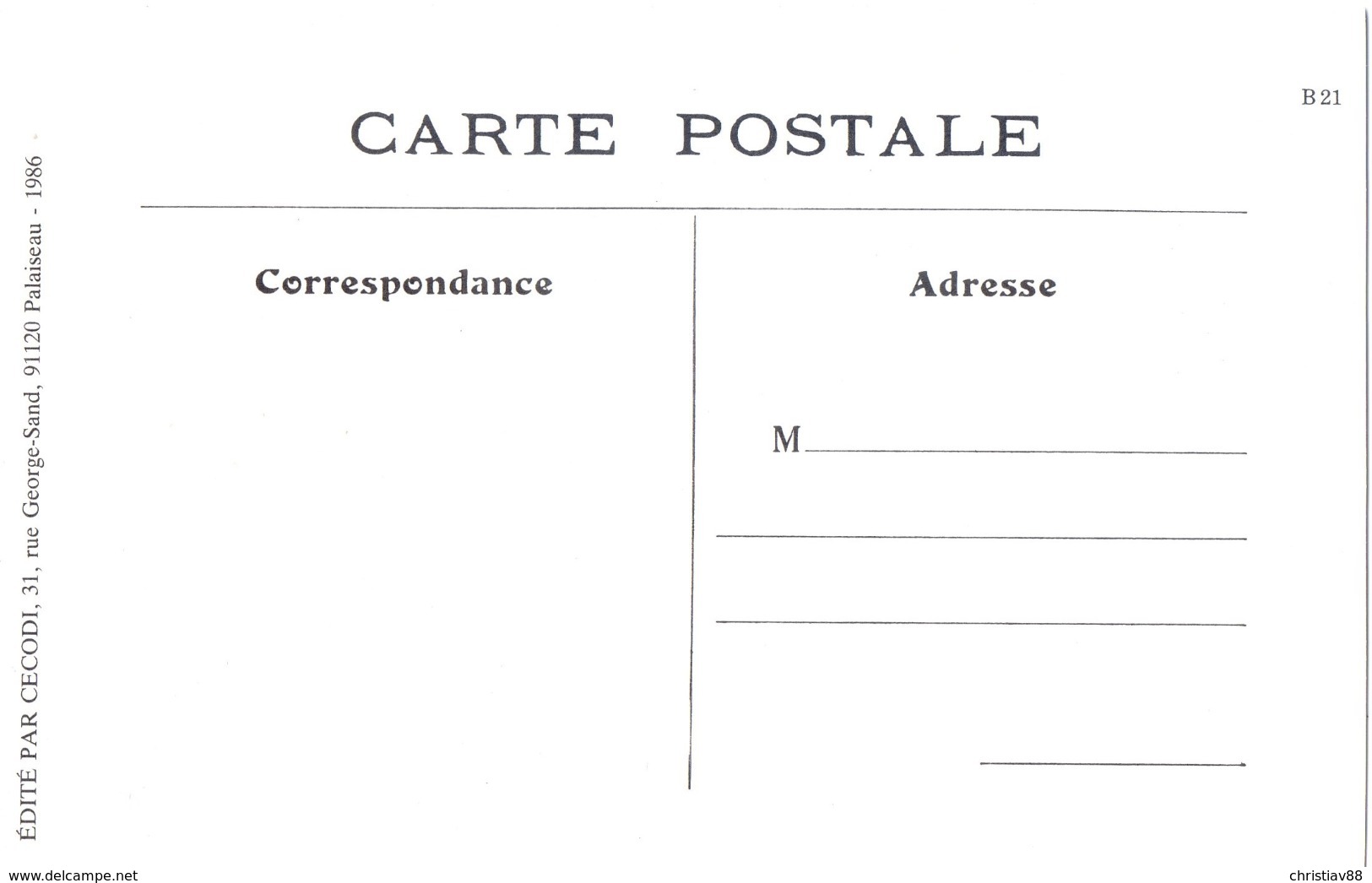 CHARTRES - Chicot Attendant Les Clients - Ré-édition Cecodi (2) - Chartres