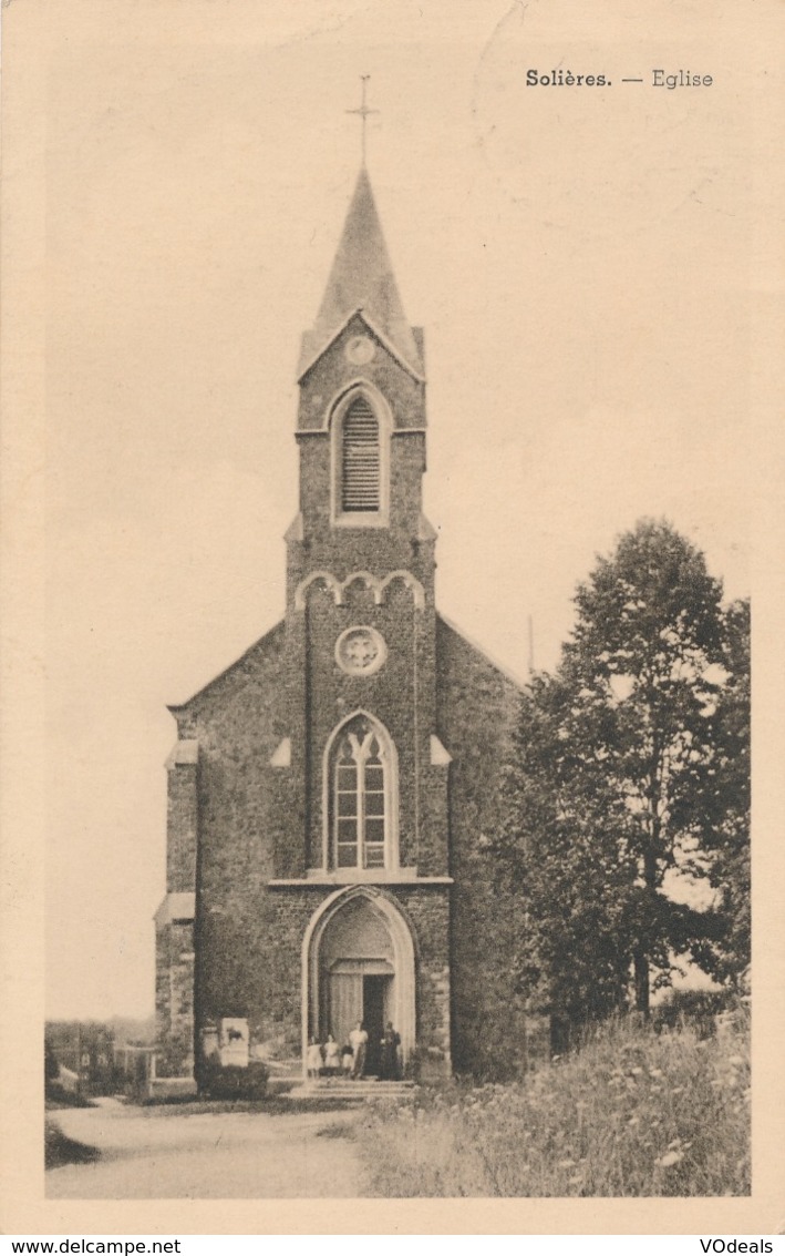 CPA - Belgique -  Solières - L'Eglise - Huy