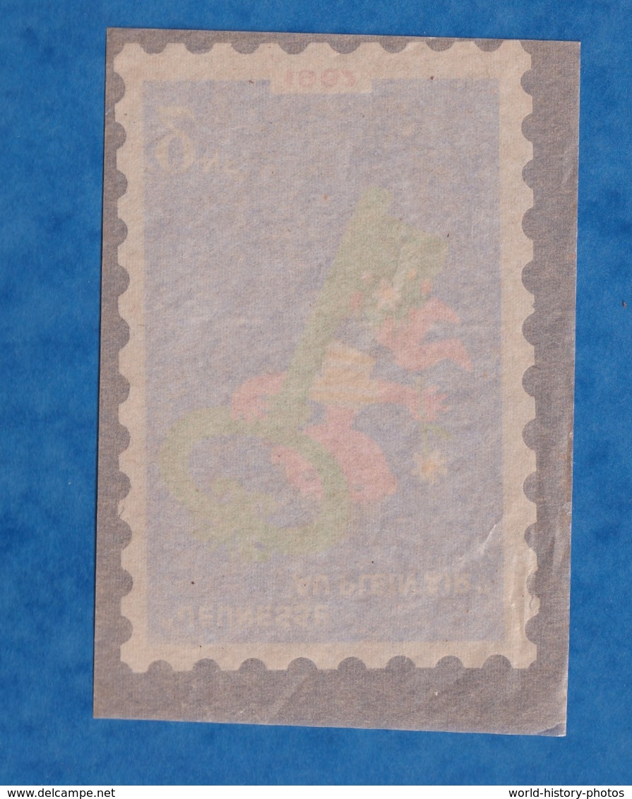 Timbre Grand Format & Pochette D'origine - " Jeunesse Au Plein Air " 1962 Confédération Des Oeuvres Laïques De Vacances - Unused Stamps