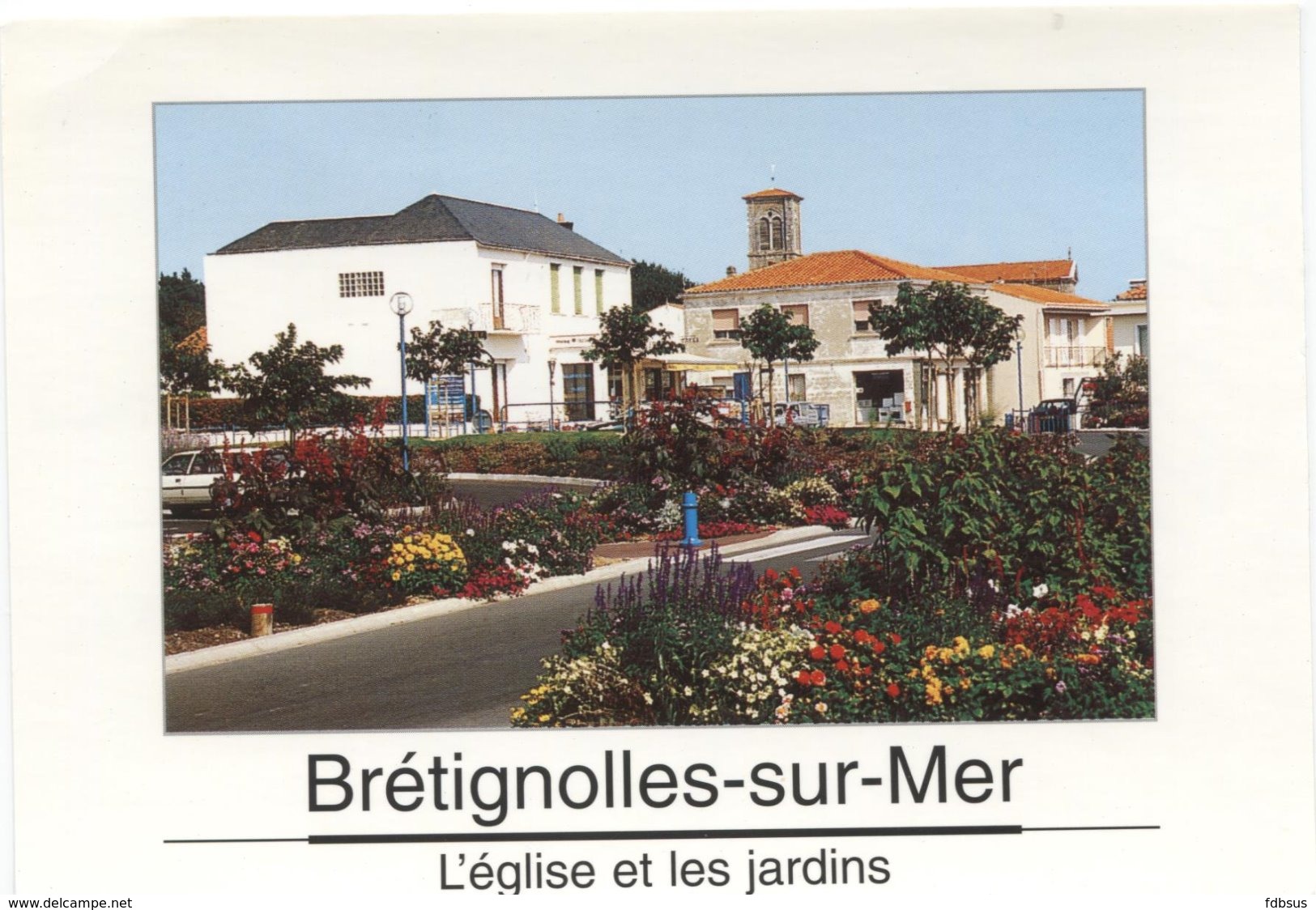 2000 Brétignolles Sur Mer - Eglise Et Jardins - Kerk En Tuinen - Ed Artaud 85 - Bretignolles Sur Mer
