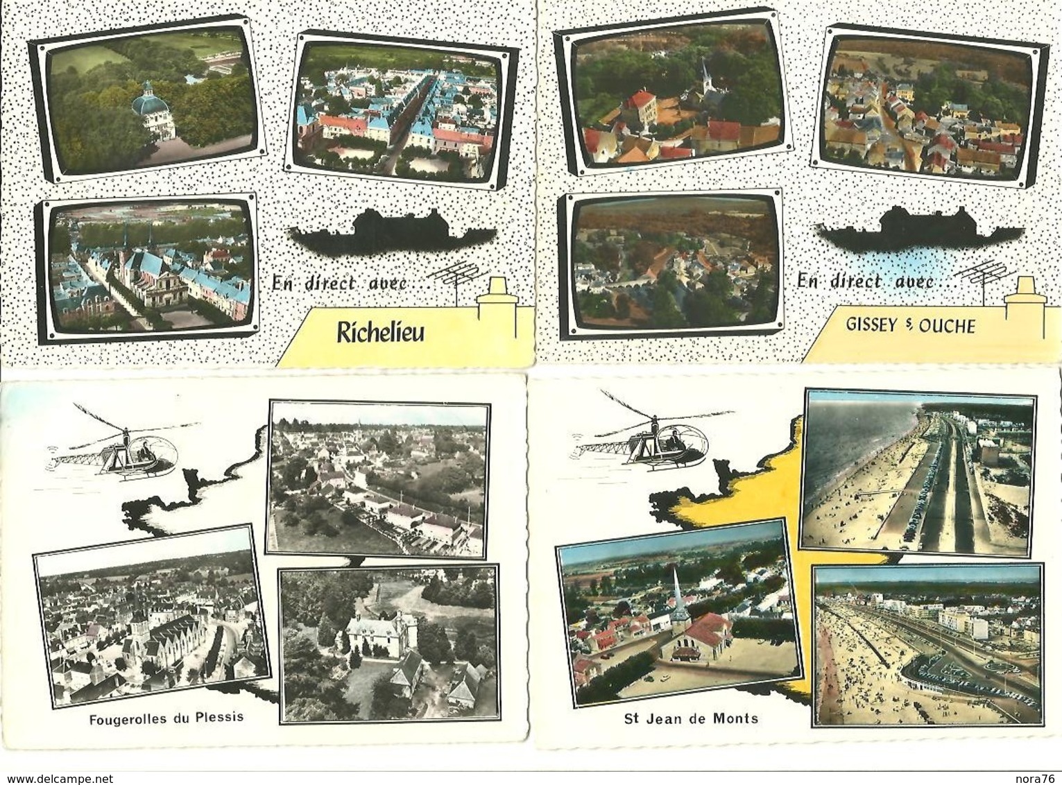 Lot 11 CPSM  Multivues  France  Cp Lapie  ( Voir Scans) - 5 - 99 Cartes