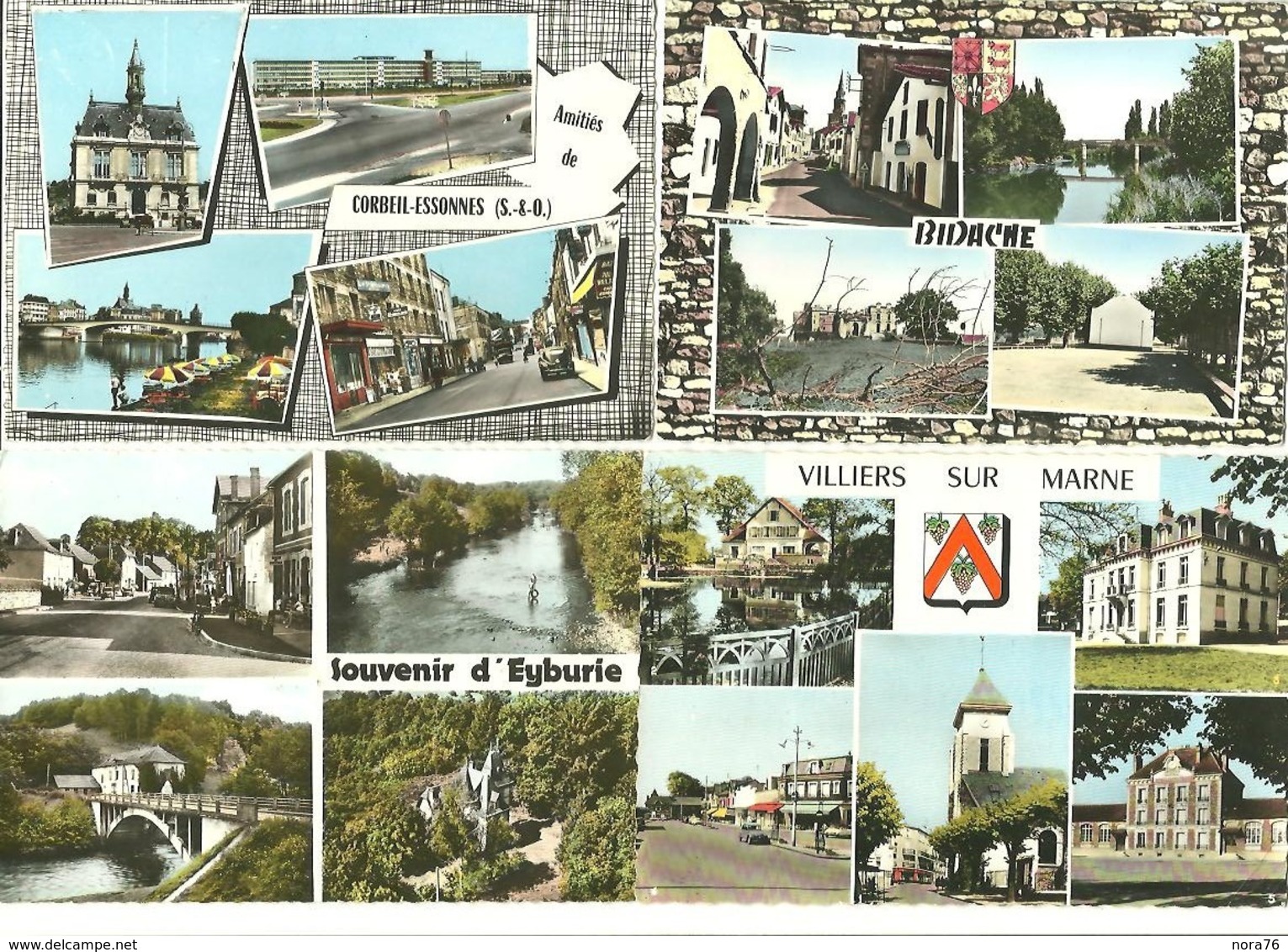 Lot  20  CPSM  Multivues  France    ( Voir Scans) - 5 - 99 Cartes