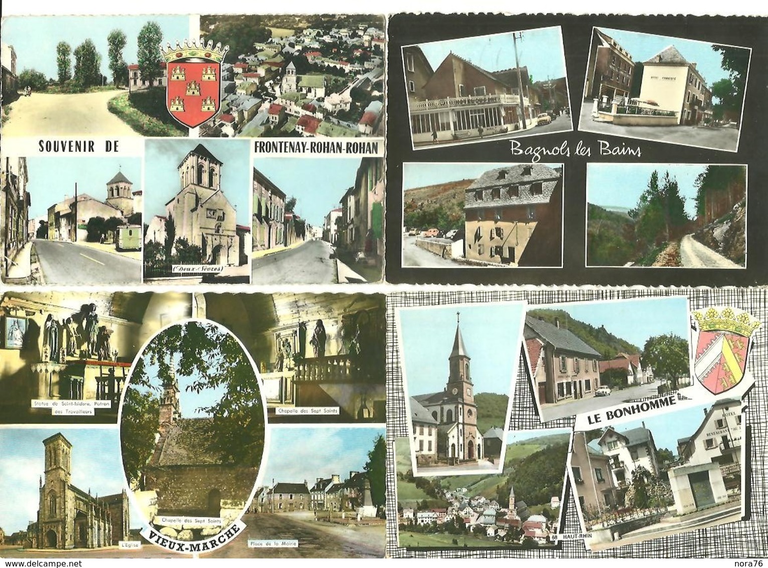 Lot  20  CPSM  Multivues  France    ( Voir Scans) - 5 - 99 Cartes