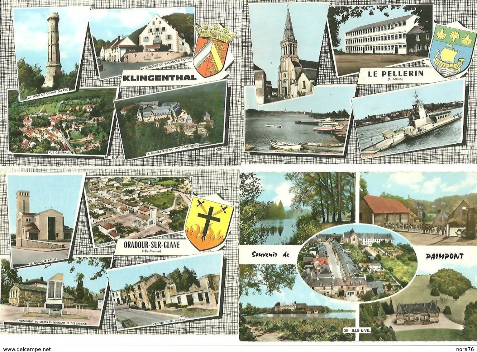 Lot  20  CPSM  Multivues  France    ( Voir Scans) - 5 - 99 Cartes