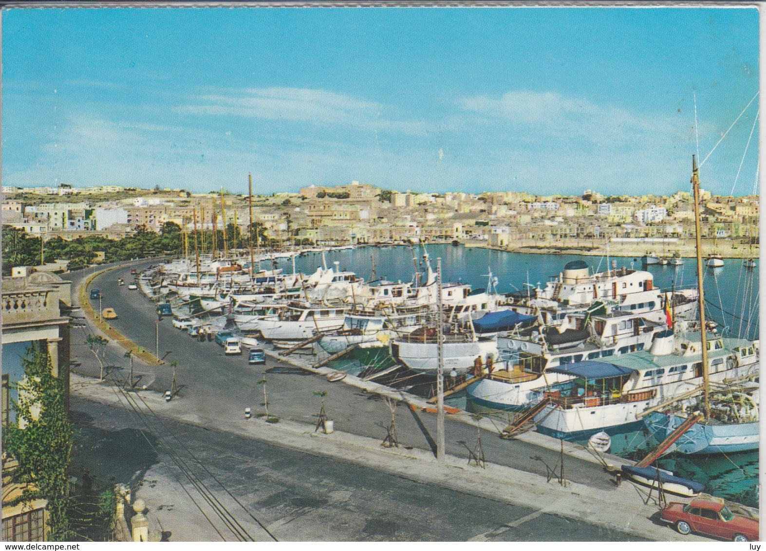 MALTA  VALLETTA - Porto Panorama  Nice Stamp - Malta