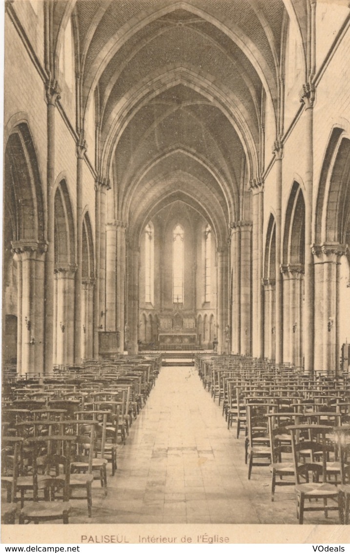 CPA - Belgique - Paliseul - Intérieur De L'Eglise - Paliseul