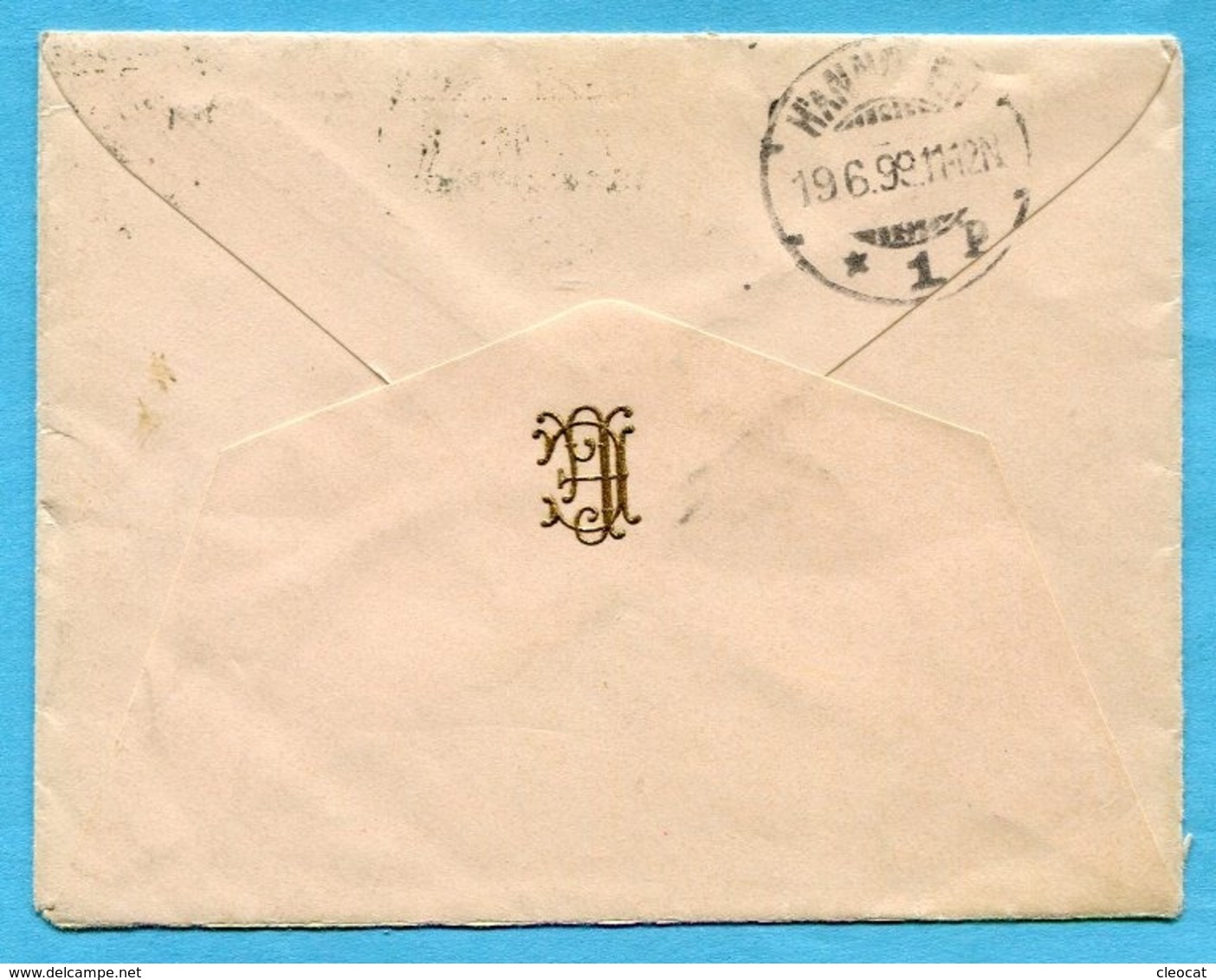 Brief Von Lausanne Nach Hannover 1899 - Lettres & Documents