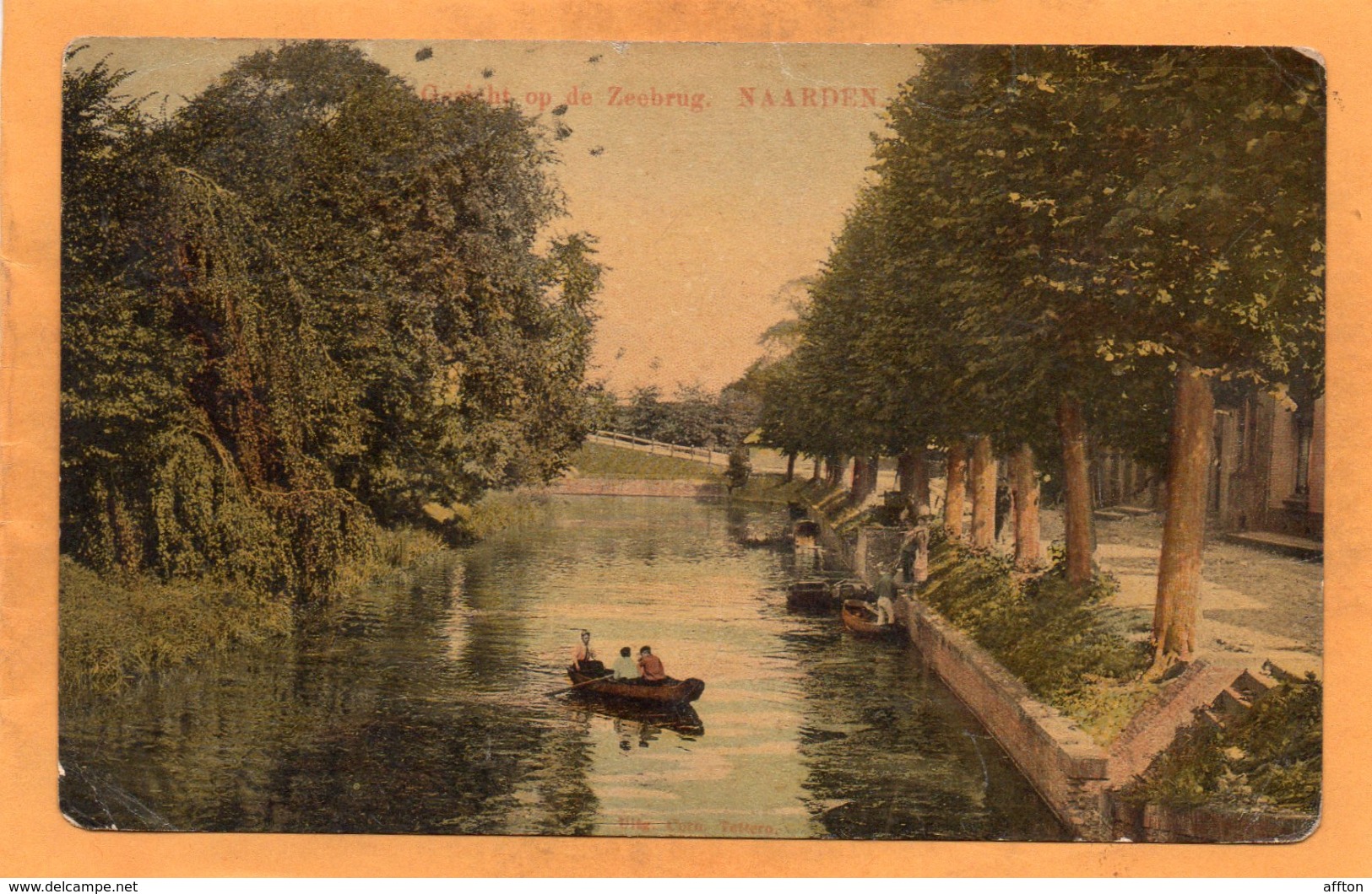 Naarden Netherlands 1907 Postcard - Naarden