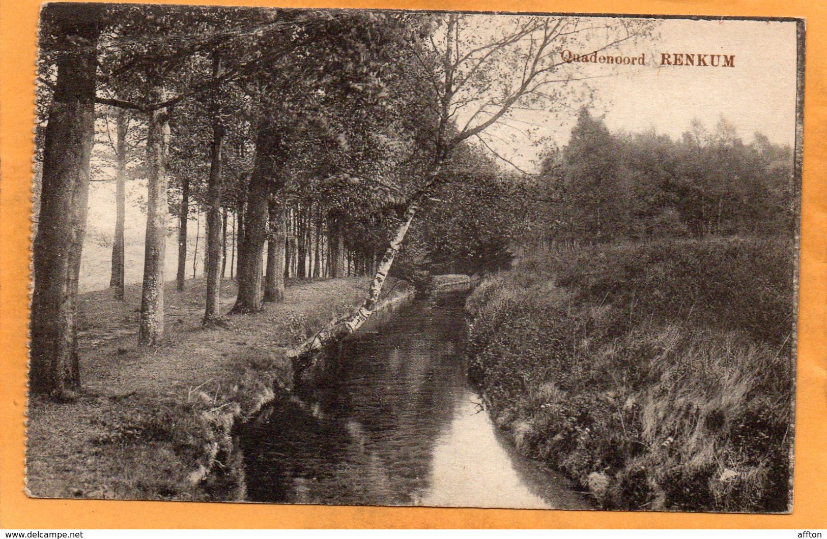 Renkum Netherlands 1908 Postcard - Renkum