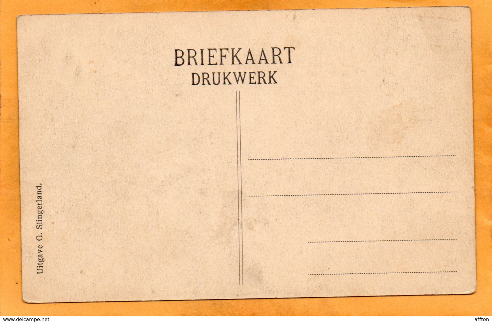 Hekendorp Netherlands 1908 Postcard - Sonstige & Ohne Zuordnung