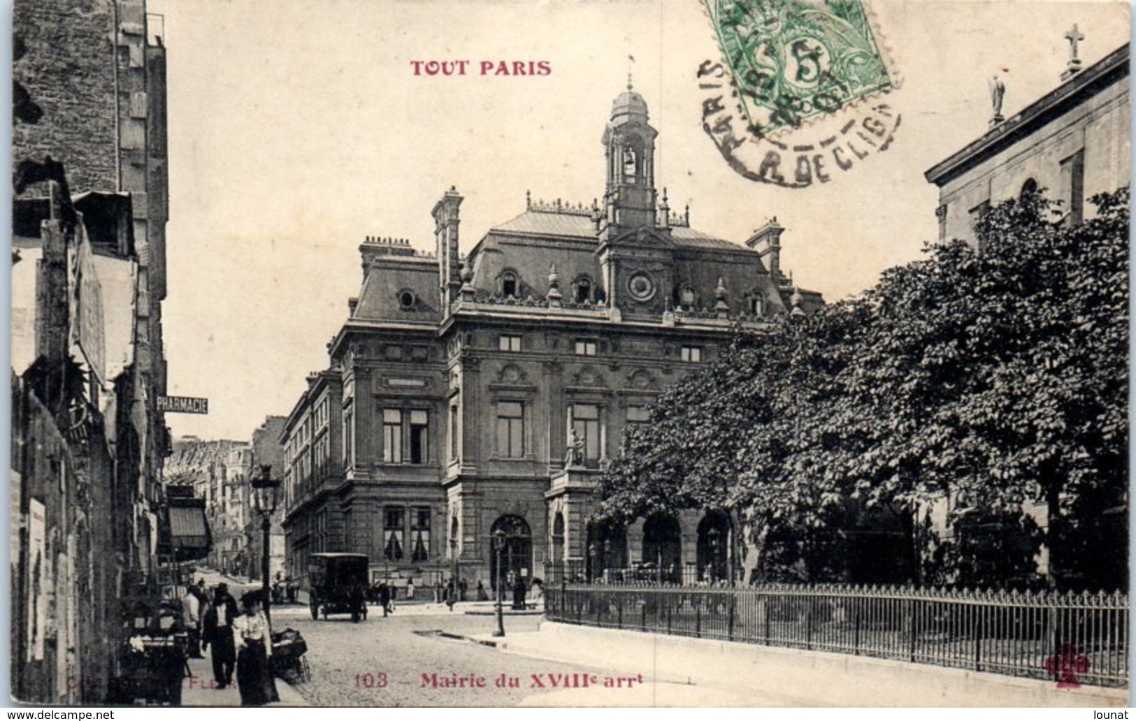 75 PARIS - Mairie Du 18ème - Arrondissement: 18