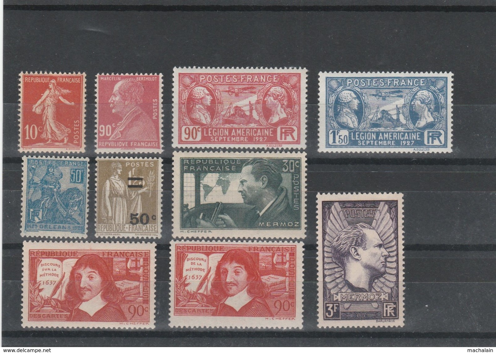 Collection Timbres De France Neufs** Cote = 660 € - Collezioni