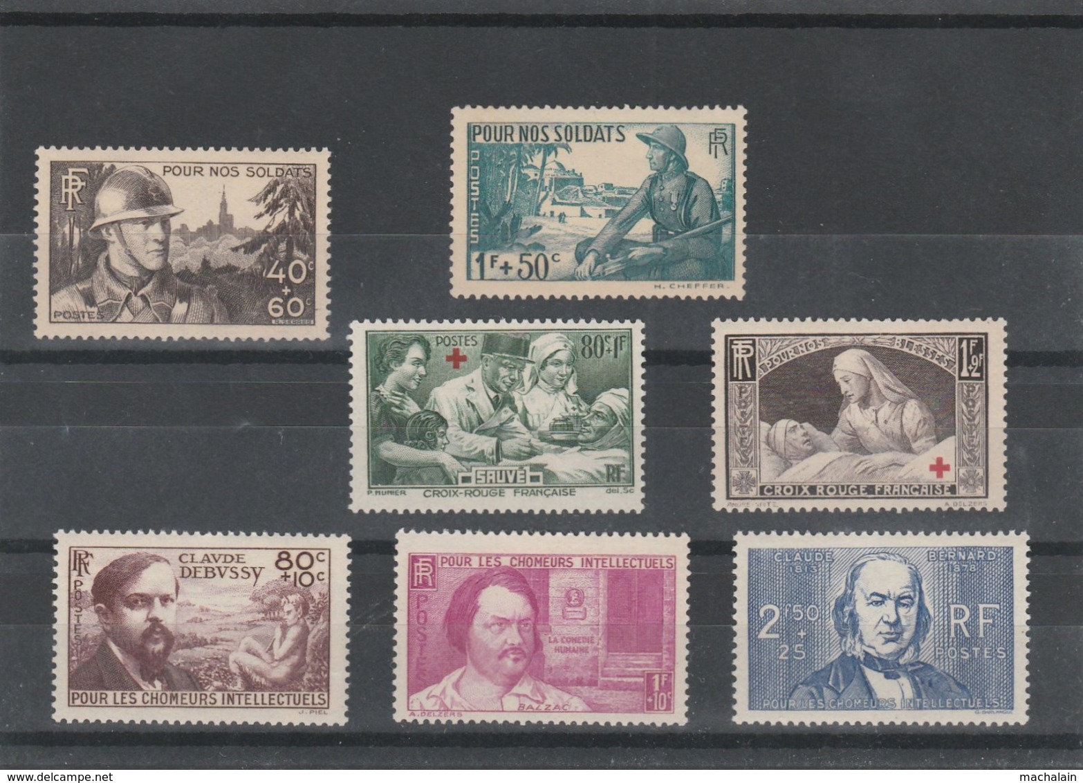 Collection Timbres de France neufs** Cote = 660 €