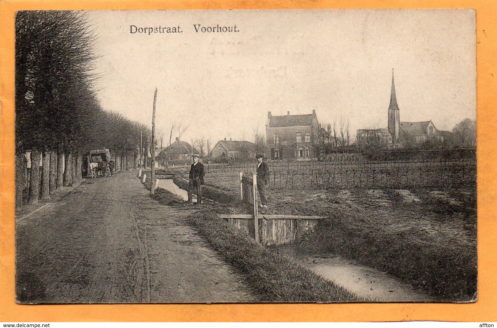 Voorhout Netherlands 1908 Postcard - Sonstige & Ohne Zuordnung