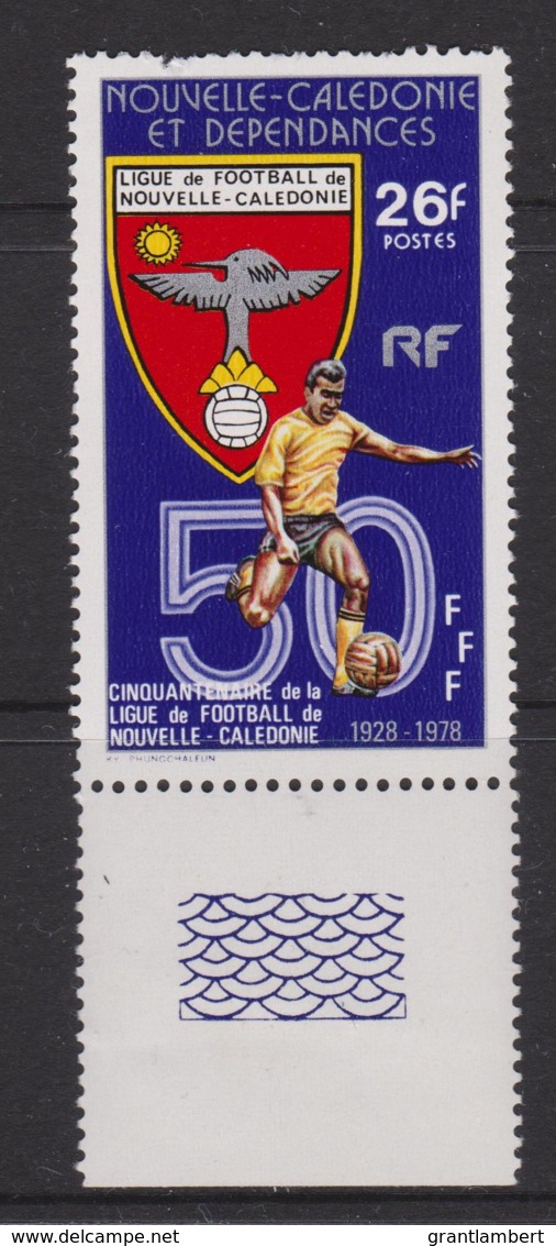 New Caledonia 1978 Football League 50th Ann. MNH  SG 605 - Nuevos