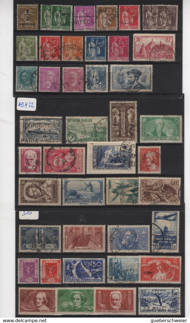 Carton avec + de 3 kgs de Timbres, lettres, entiers postaux, aérogrammes, et beau lot de timbres de France neufs**/* obl