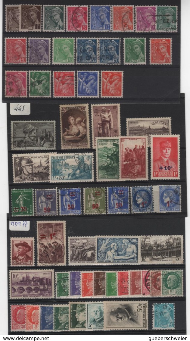 Carton avec + de 3 kgs de Timbres, lettres, entiers postaux, aérogrammes, et beau lot de timbres de France neufs**/* obl