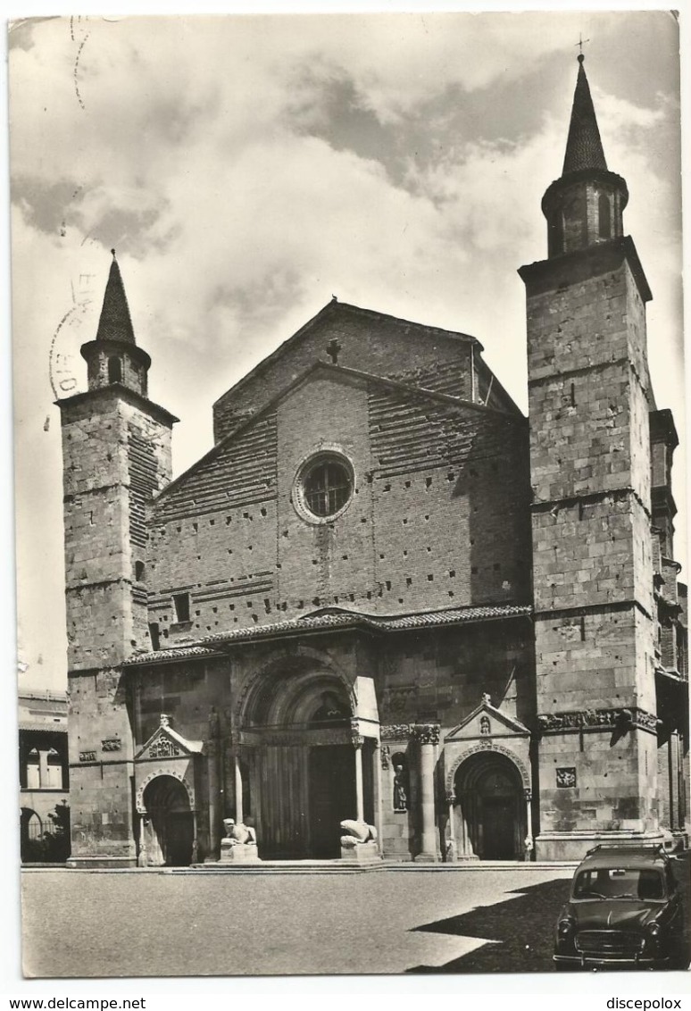 W4749 Fidenza (Parma) - Il Duomo Cattedrale - La Facciata - Auto Cars Voitures / Viaggiata 1968 - Autres & Non Classés