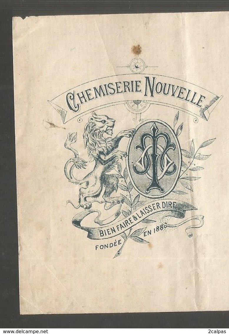 17 - Charente Maritime - Saintes - Traite De 1904 - Th Odoyet Chemiserie Nouvelle Bien Faire Et Laisser Dire - Saintes