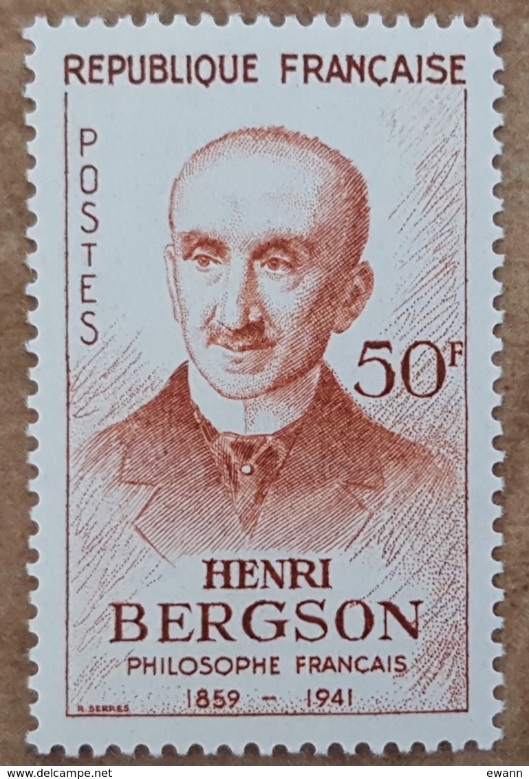 YT N°1225 - Henri Bergson, Philosophe - 1959 - Neuf - Neufs