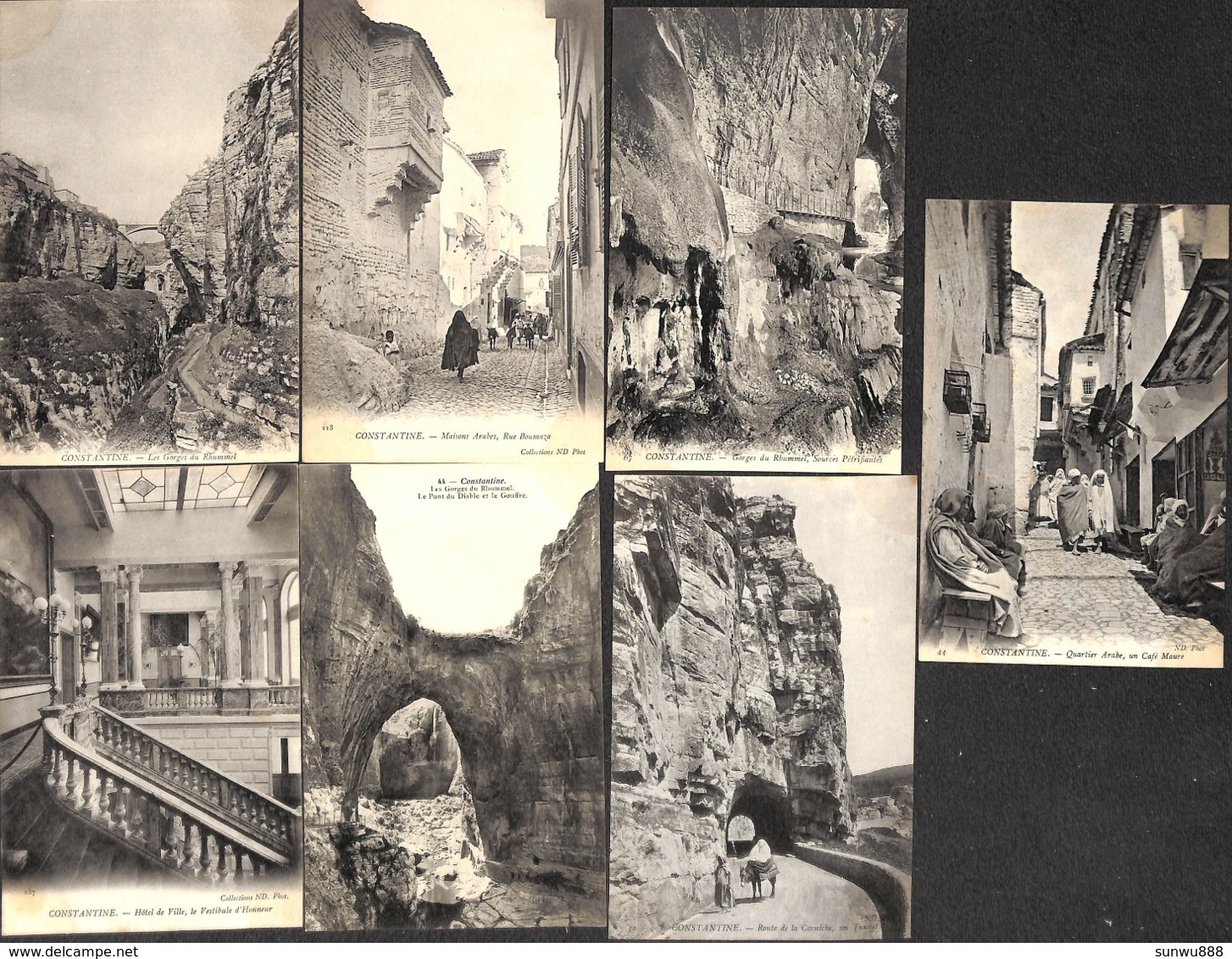 Algerie - Constantine - Splendide Petit Lot 15 Cartes (animation, Animée... Voir Zie Scans) - Constantine