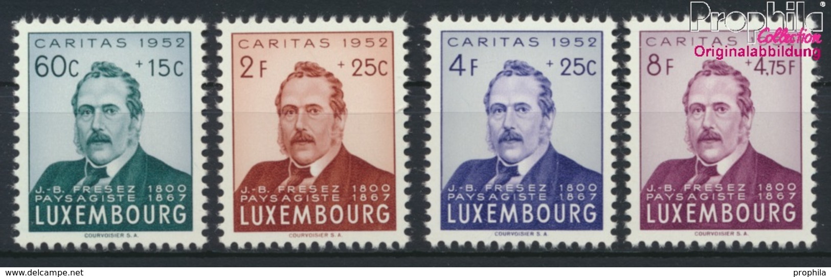 Luxemburg 501-504 (kompl.Ausg.) Postfrisch 1952 Caritas (9256396 - Ungebraucht