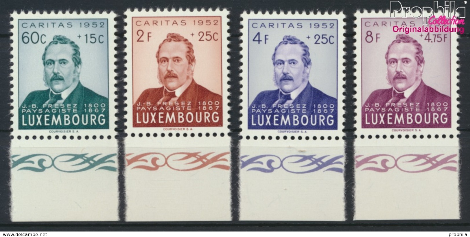 Luxemburg 501-504 (kompl.Ausg.) Postfrisch 1952 Caritas (9256397 - Ungebraucht