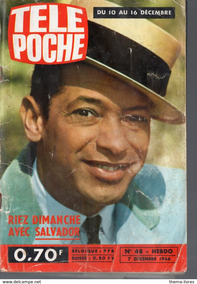 Télépoche Du 7 Dec 1966 HENRI SALVADOR En Couverture  (PPP11355) - Télévision