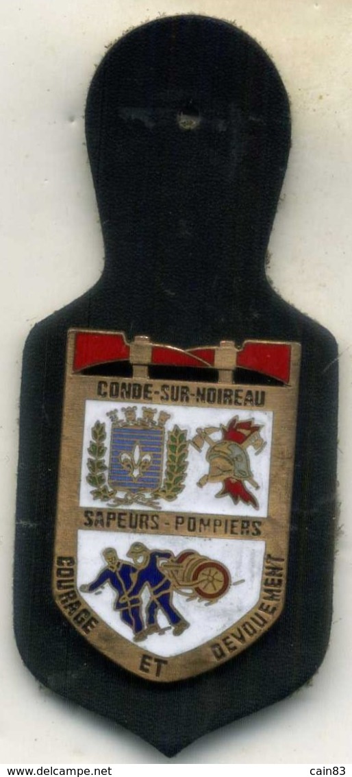 Insigne Sapeur Pompier, 14 CONDE SUR NOIREAU888 - Pompiers