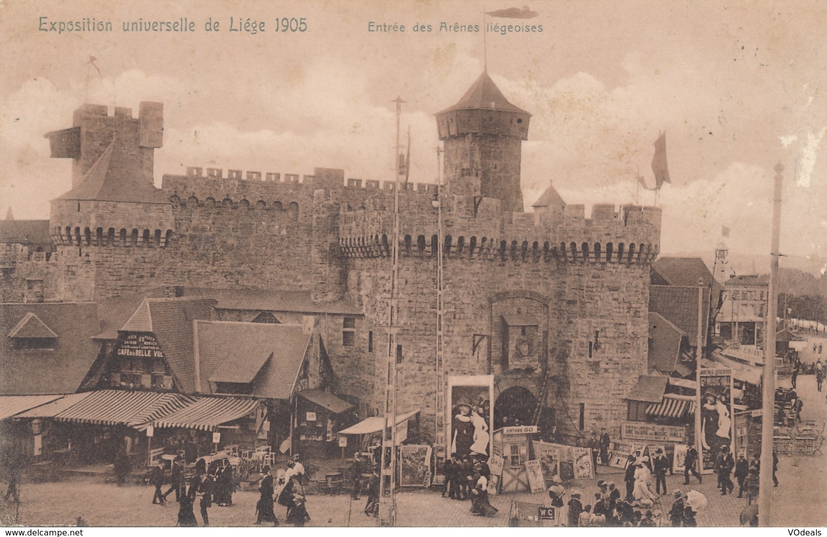 CPA - Belgique - Liège - Exposition Universelle De 1905 - Entrée Des Arênes Liègeoises - Liege