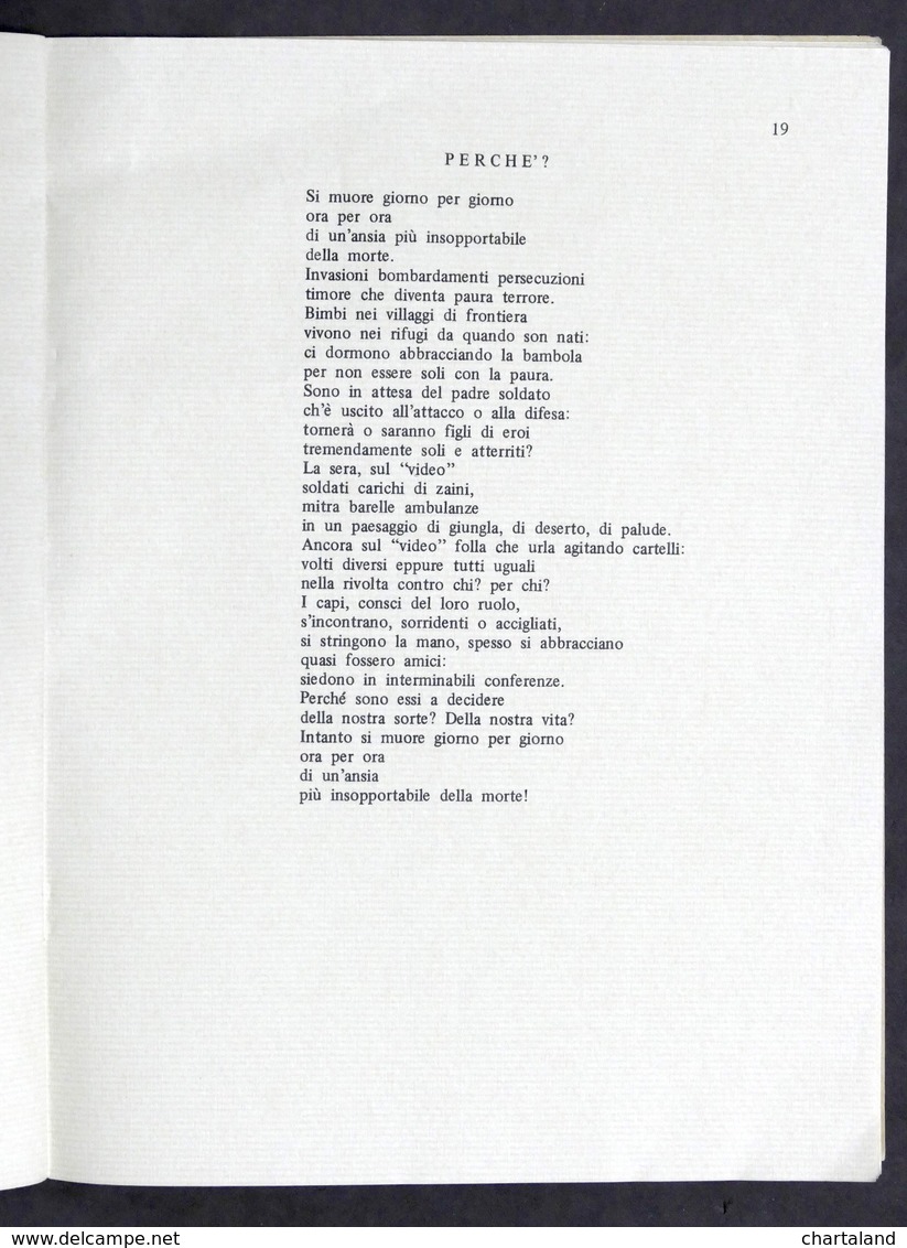 Letteratura - Gilda Levi Pitigliani - Poesie Su Israele - 1^ Ed. 1980 Ca. - Altri & Non Classificati
