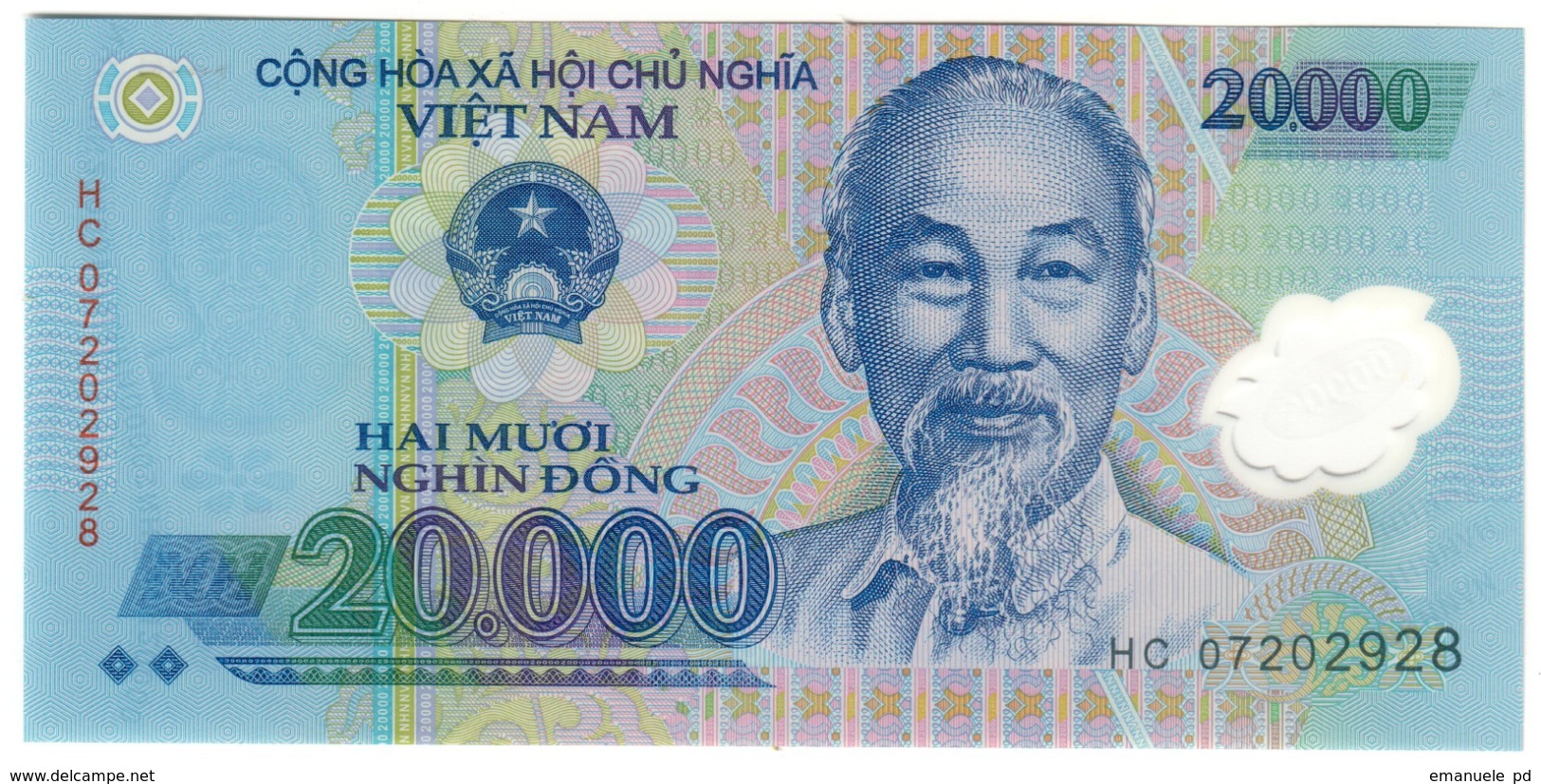 Vietnam 20000 Dong 2007 UNC .PL. - Vietnam