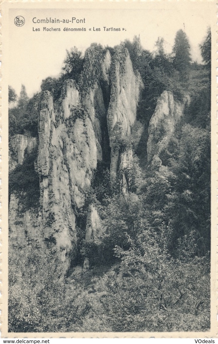 CPA - Belgique - Comblain-au-Pont - Les Rochers Denommés Les Tartines - Comblain-au-Pont