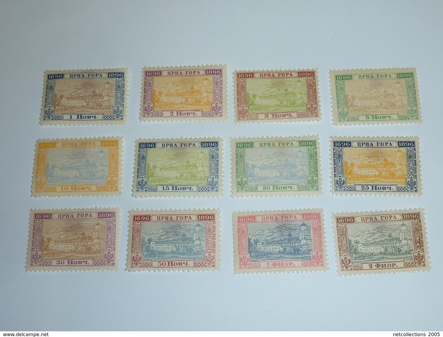 TIMBRE MONTENEGRO 1898 N°30/41 - STAMPS LOT DE TIMBRES - (AF) - Montenegro