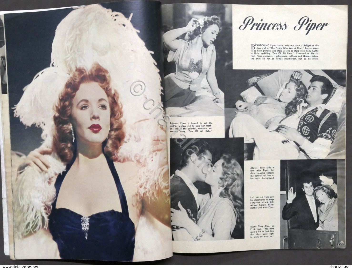 Rivista Screenland - Hollywood Facts Of Life For 1951 - January - Maureen O'Hara - Non Classificati