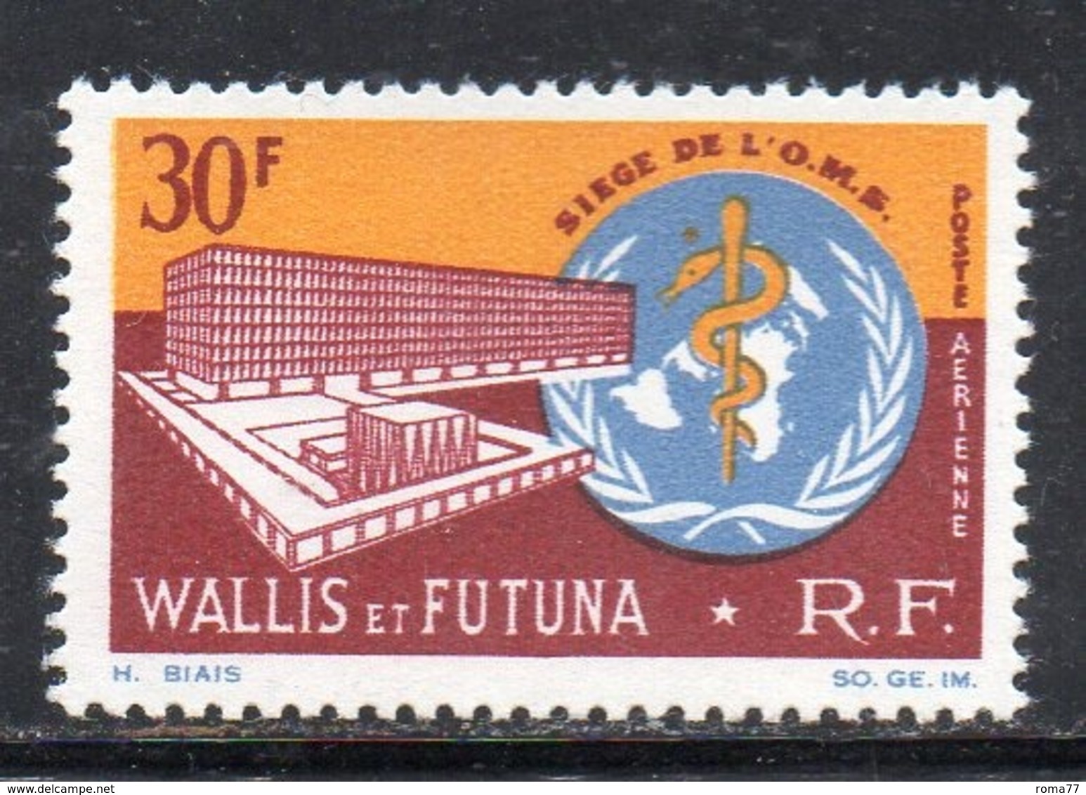 APR2800 - WALLIS ET FUTUNA 1966 ,  Yvert N. 27  ***  MNH (2380A) . OMS - Nuovi