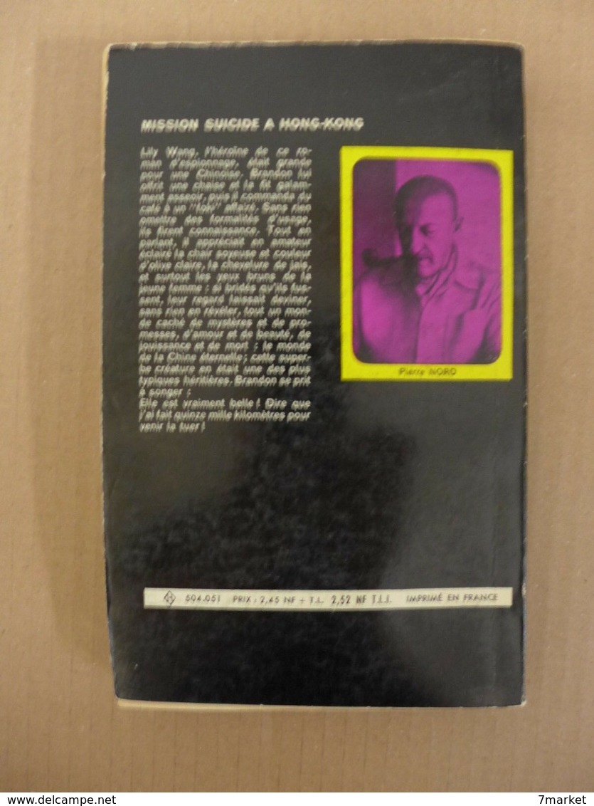 Bryan Peters - Mission Suicide à Hong-Kong  / éd. Librairie Arthème Fayard - 1959 - Old (before 1960)
