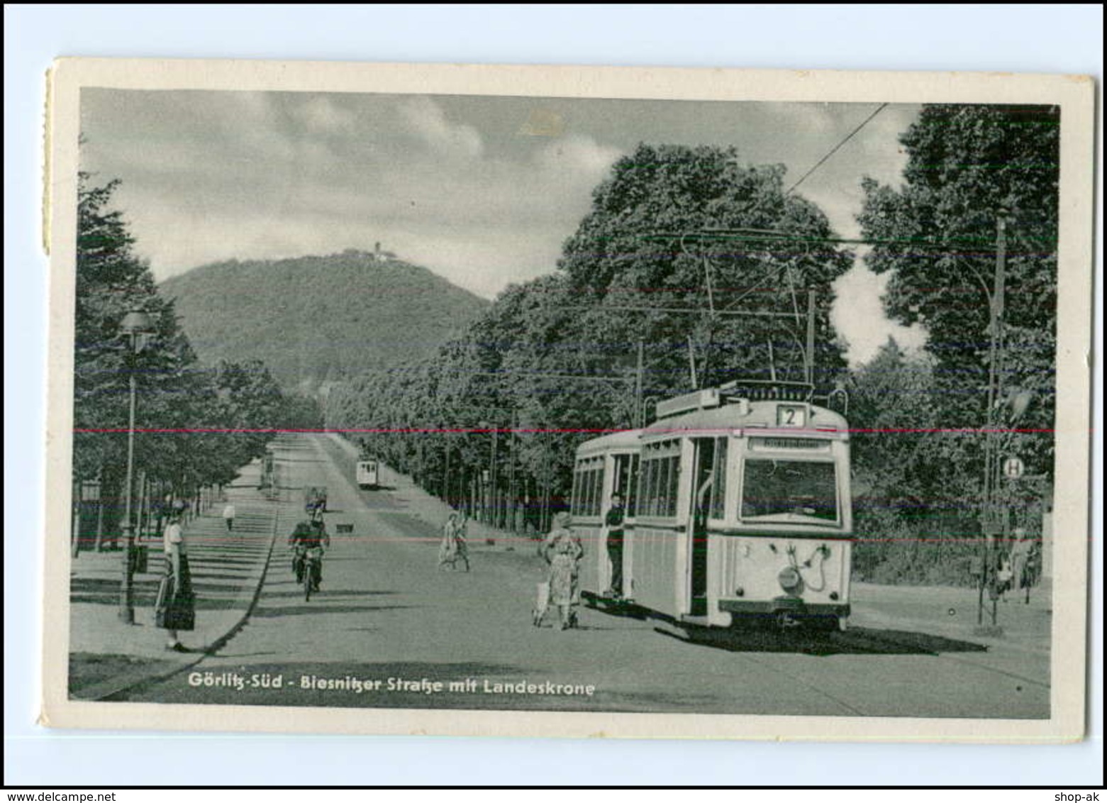 XX003475-028./ Görlitz-Süd Biesnitzer Straße Straßenbahn 1960 AK - Altri & Non Classificati