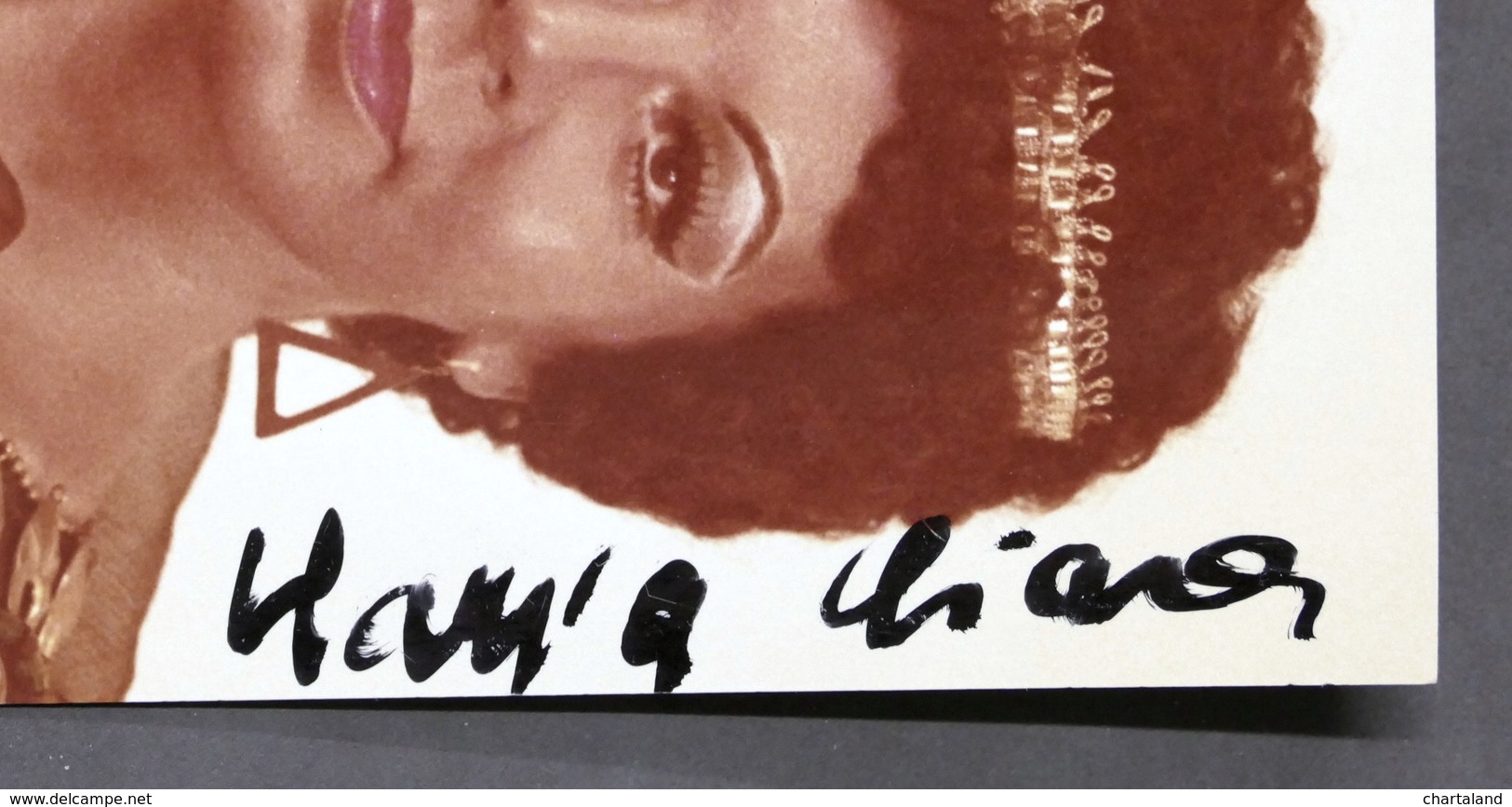 Musica Lirica - Autografo Del Soprano Italiano Maria Chiara - 1980 Ca. - Altri & Non Classificati