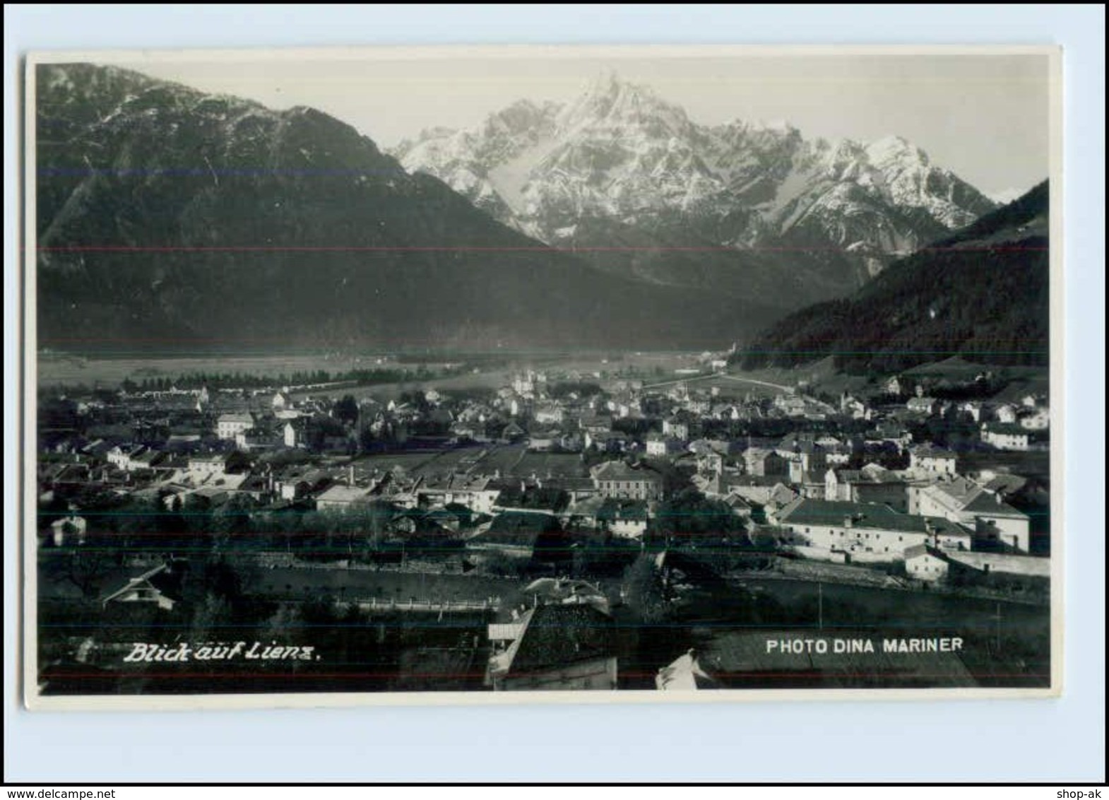 W7V54/ Lienz Tirol Foto AK 1938 - Other & Unclassified