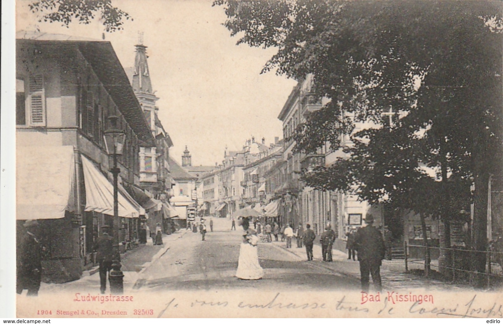 ** BAVIERE **  Timbre Arraché - - Bad Kissingen