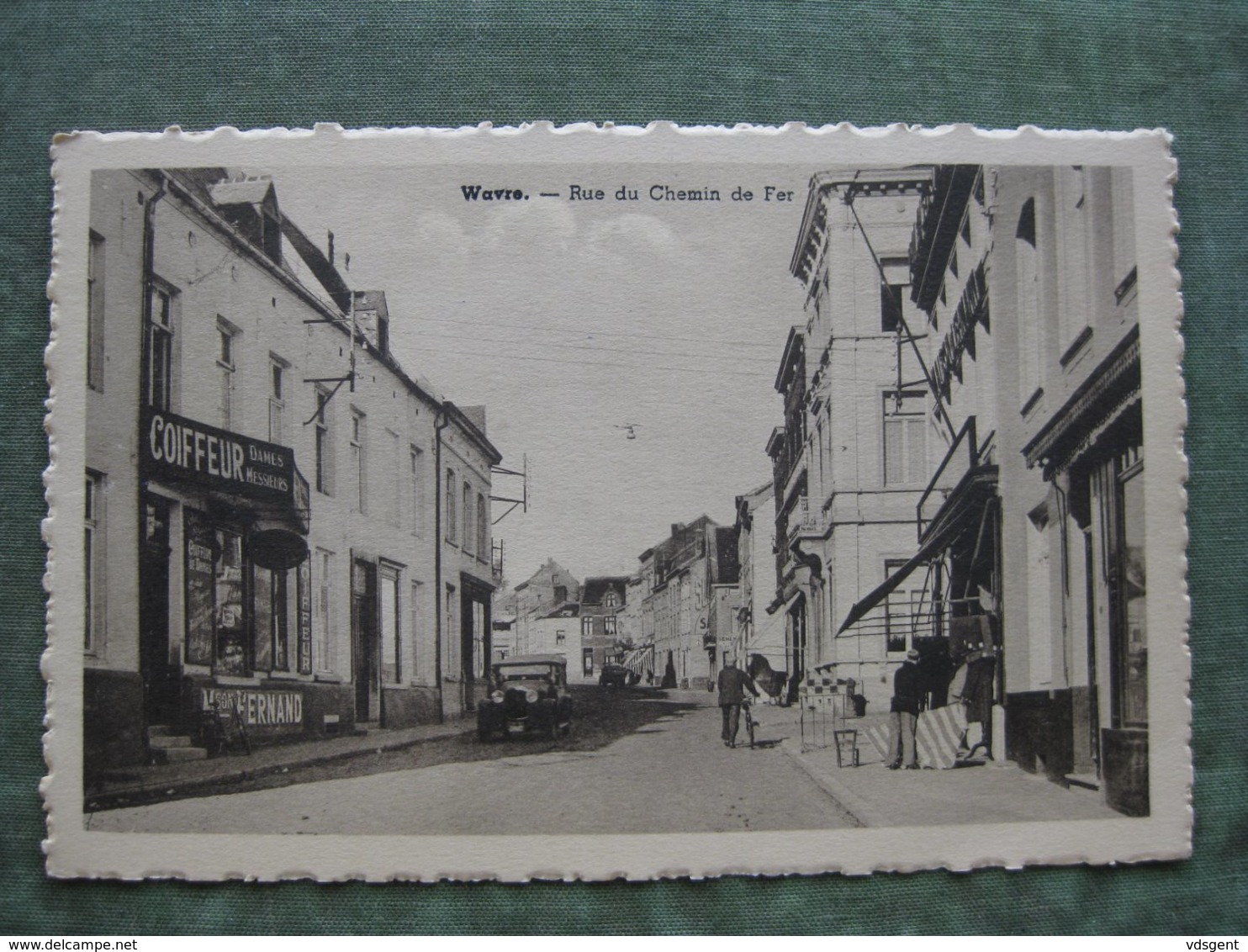 WAVRE - RUE DU CHEMIN DE FER ( Coiffeur "Fernand" ) - Wavre