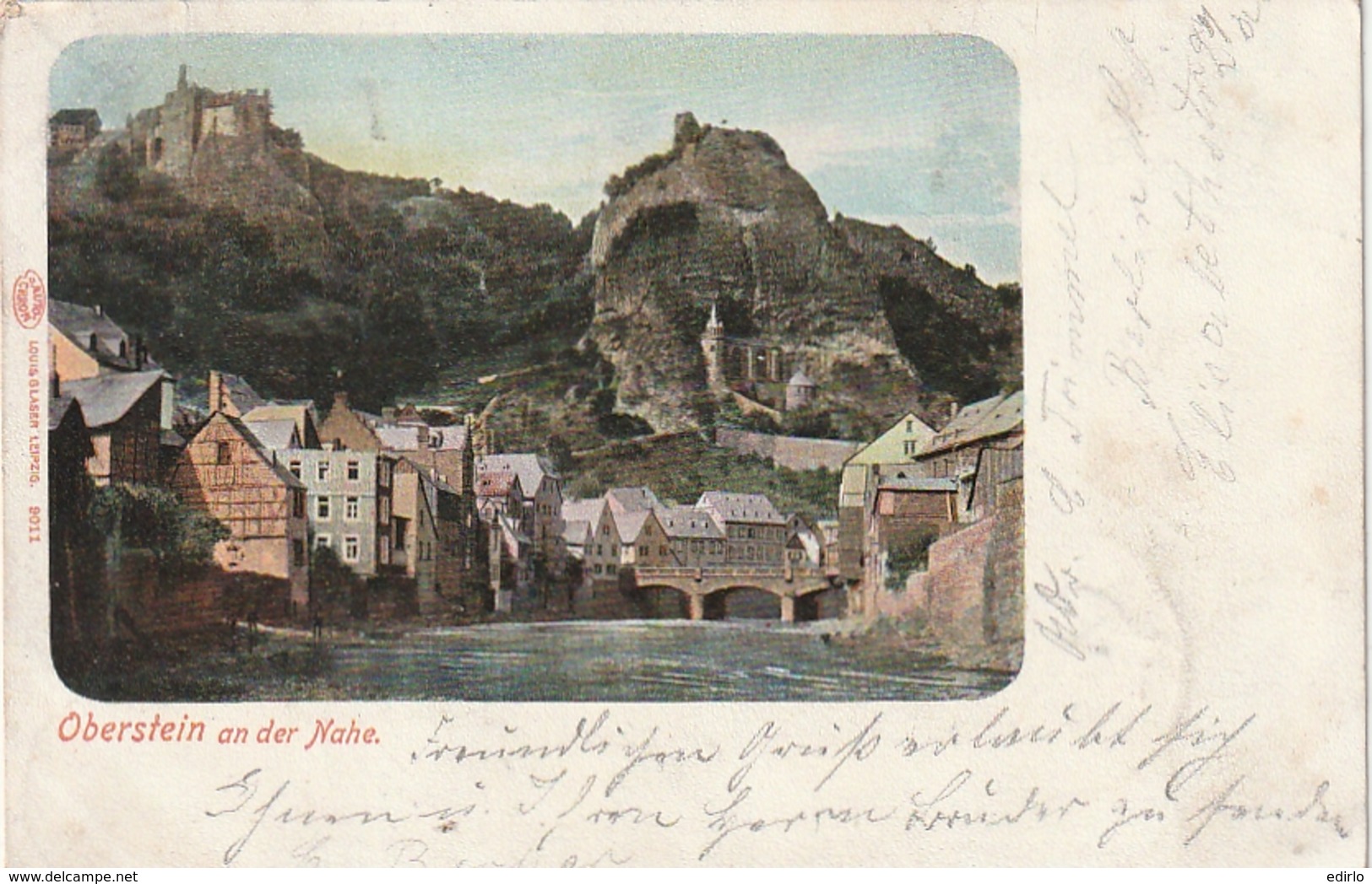 ** OBERSTEIN  An Der Nahe - Timbrée TB - Oberwesel